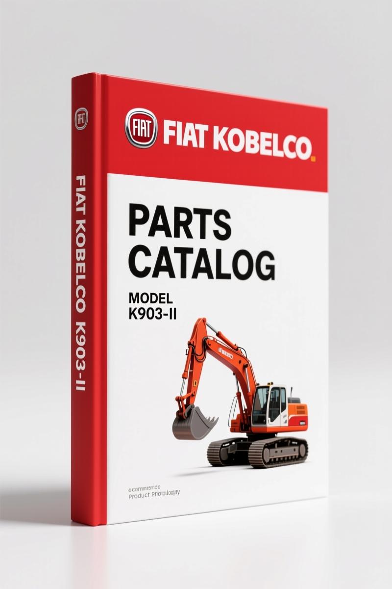FIAT Kobelco K903-II 1988 Parts Catalog – 406 Pages