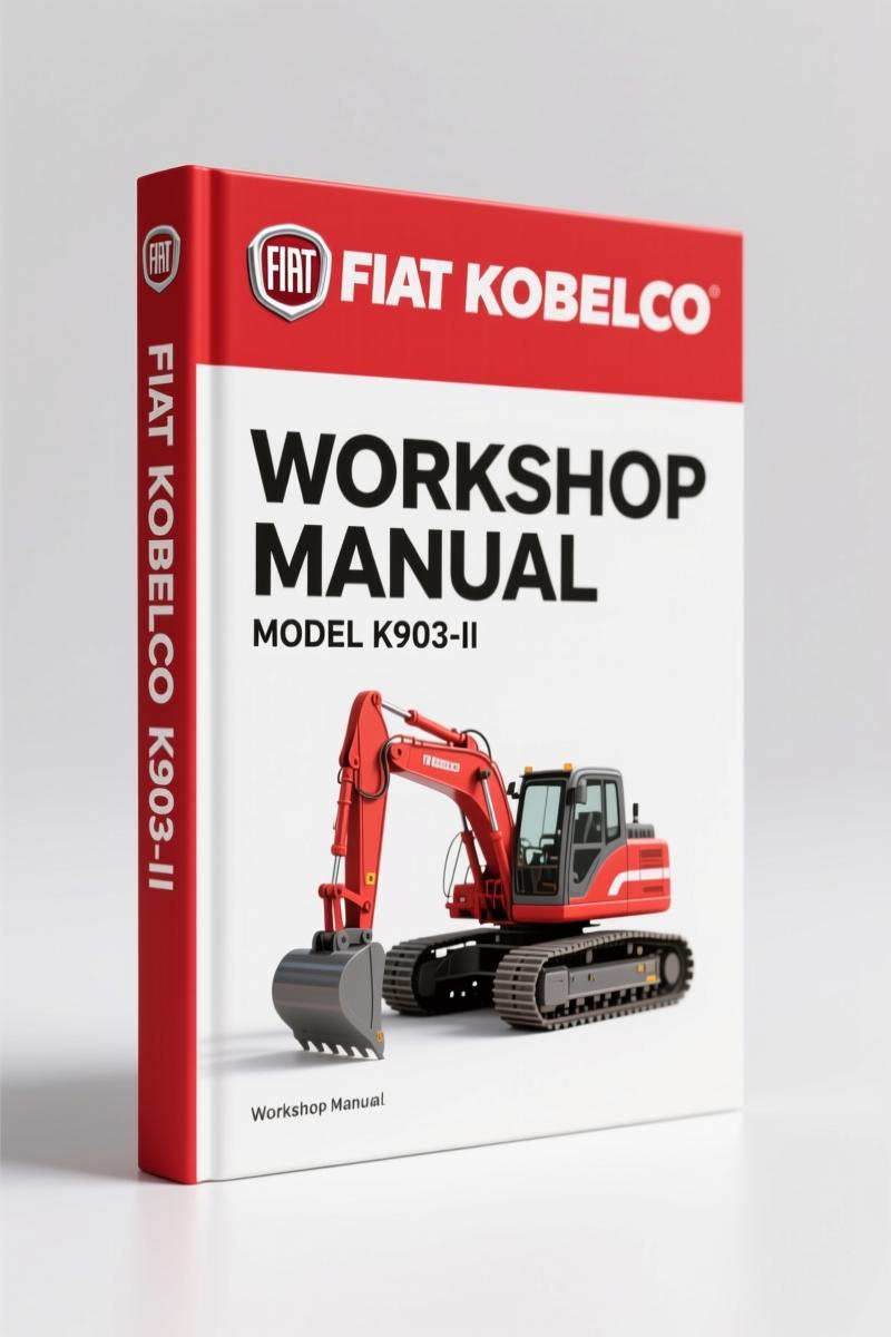 FIAT Kobelco K903-II 1988 Workshop Manual – 554 Pages