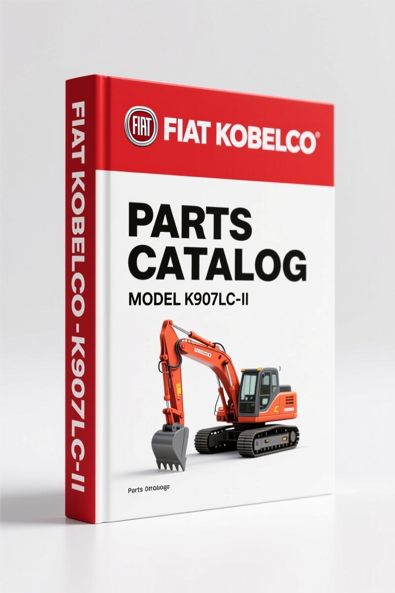 FIAT Kobelco K907-II, K907LC-II Parts Catalog – 30 Pages