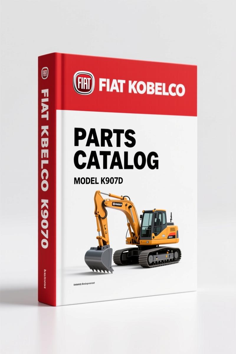 FIAT Kobelco K907D, K907DLC 1986 Parts Catalog – 472 Pages