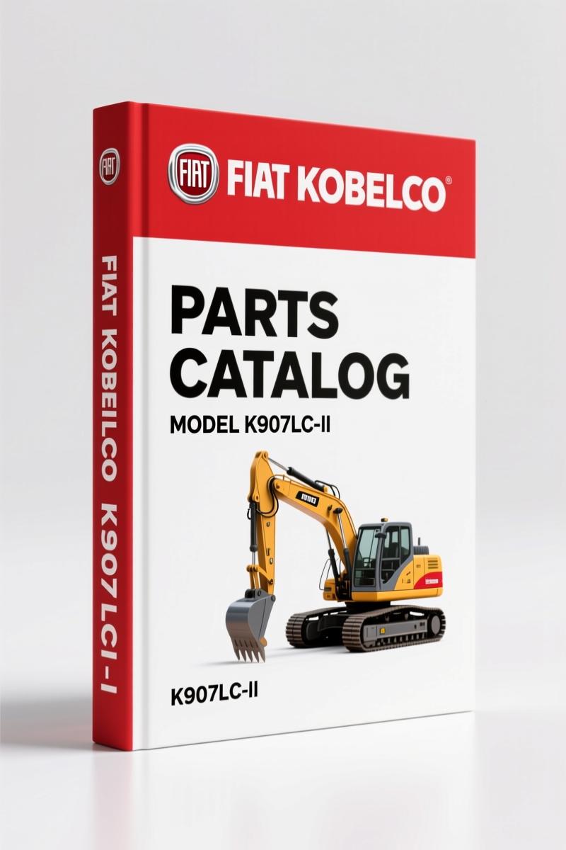 FIAT Kobelco K907LC-II 1989 Parts Catalog – 264 Pages