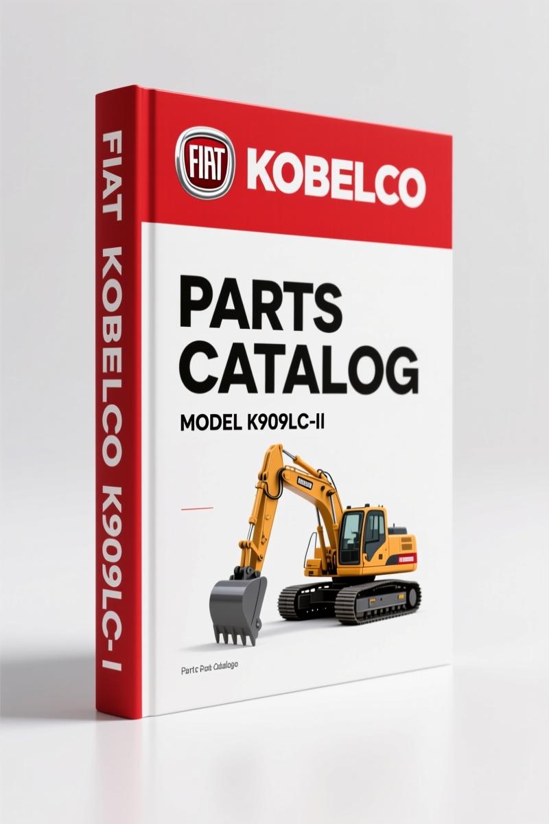 FIAT Kobelco K909LC-II 1989 Parts Catalog – 298 Pages