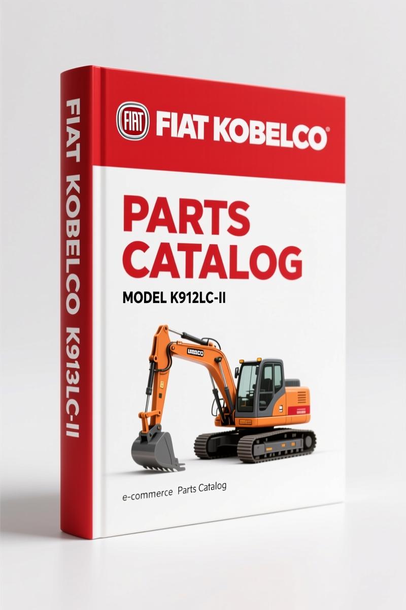 FIAT Kobelco K912-II, K912LC-II 1988 Parts Catalog – 434 Pages