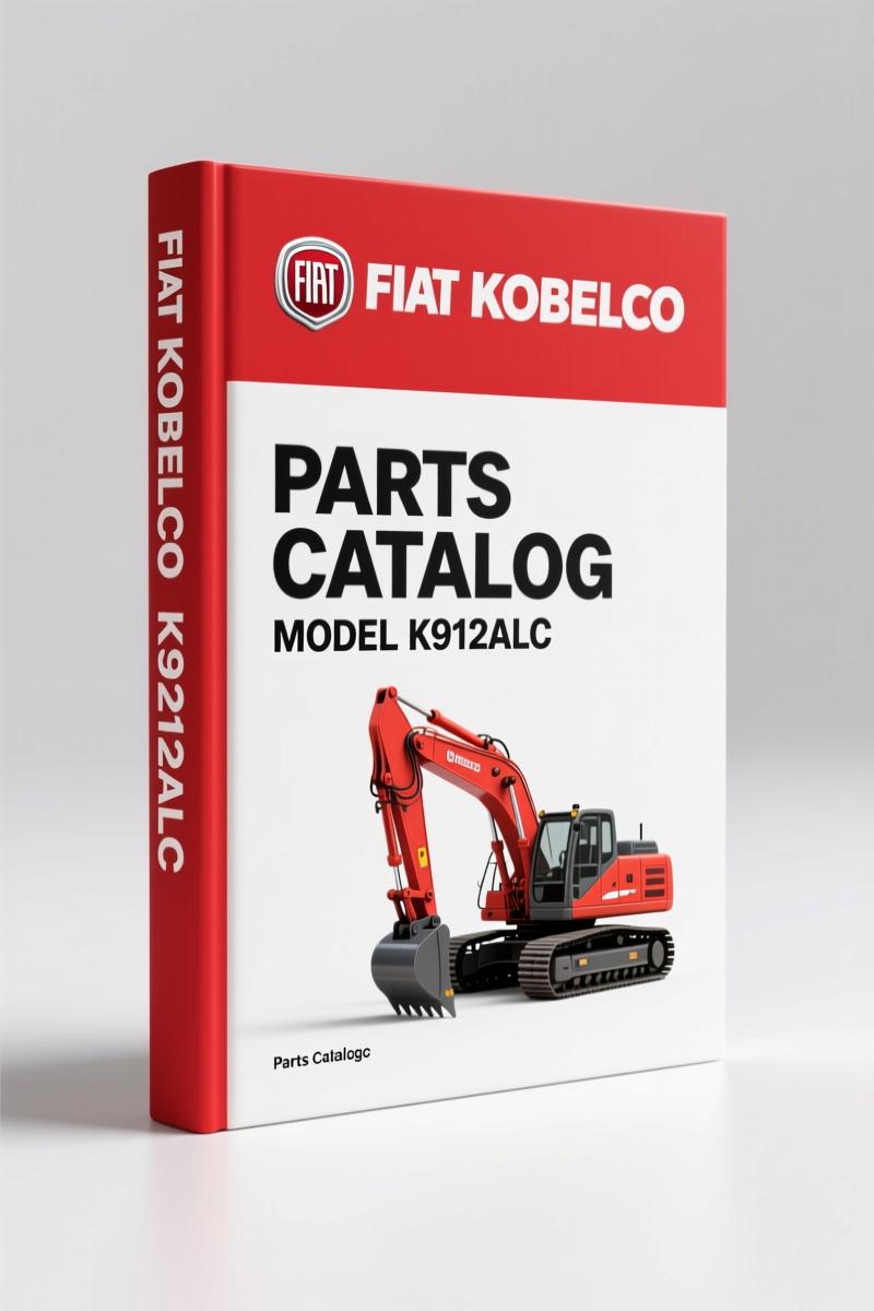 FIAT Kobelco K912A, K912ALC 1987 Parts Catalog – 541 Pages OEM