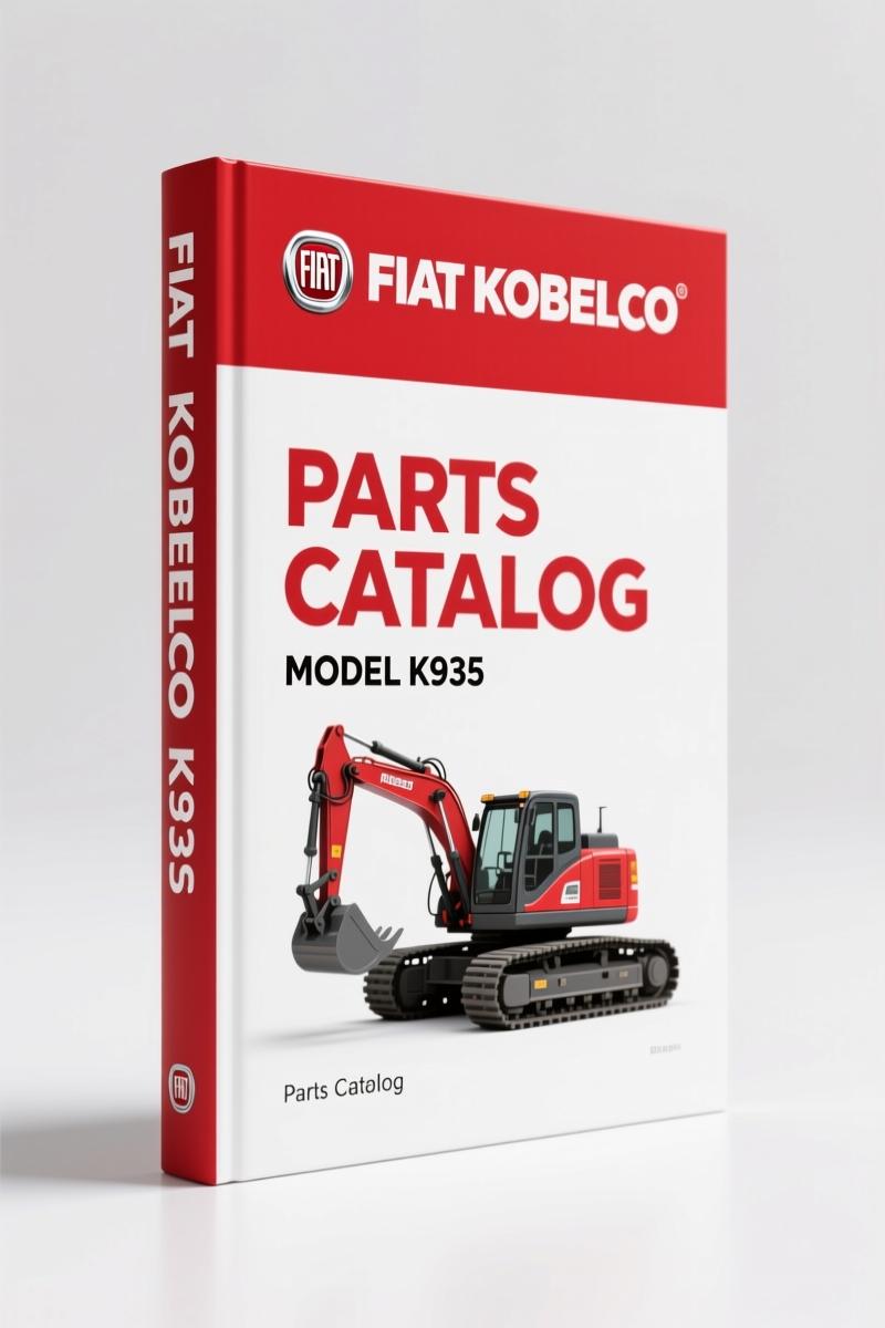 FIAT Kobelco K935, K935M-1 Parts Catalog – 420 Pages OEM