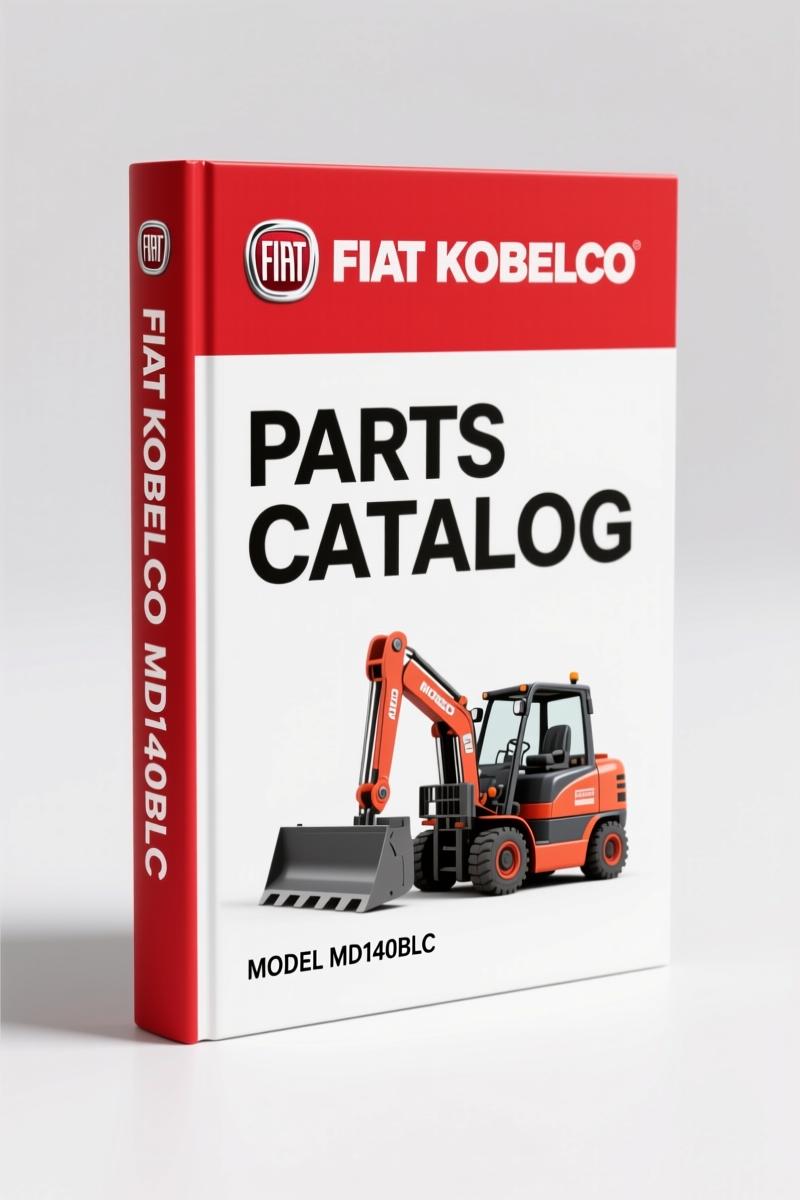 FIAT Kobelco MD140BLC 1989 Parts Catalog – 224 Pages