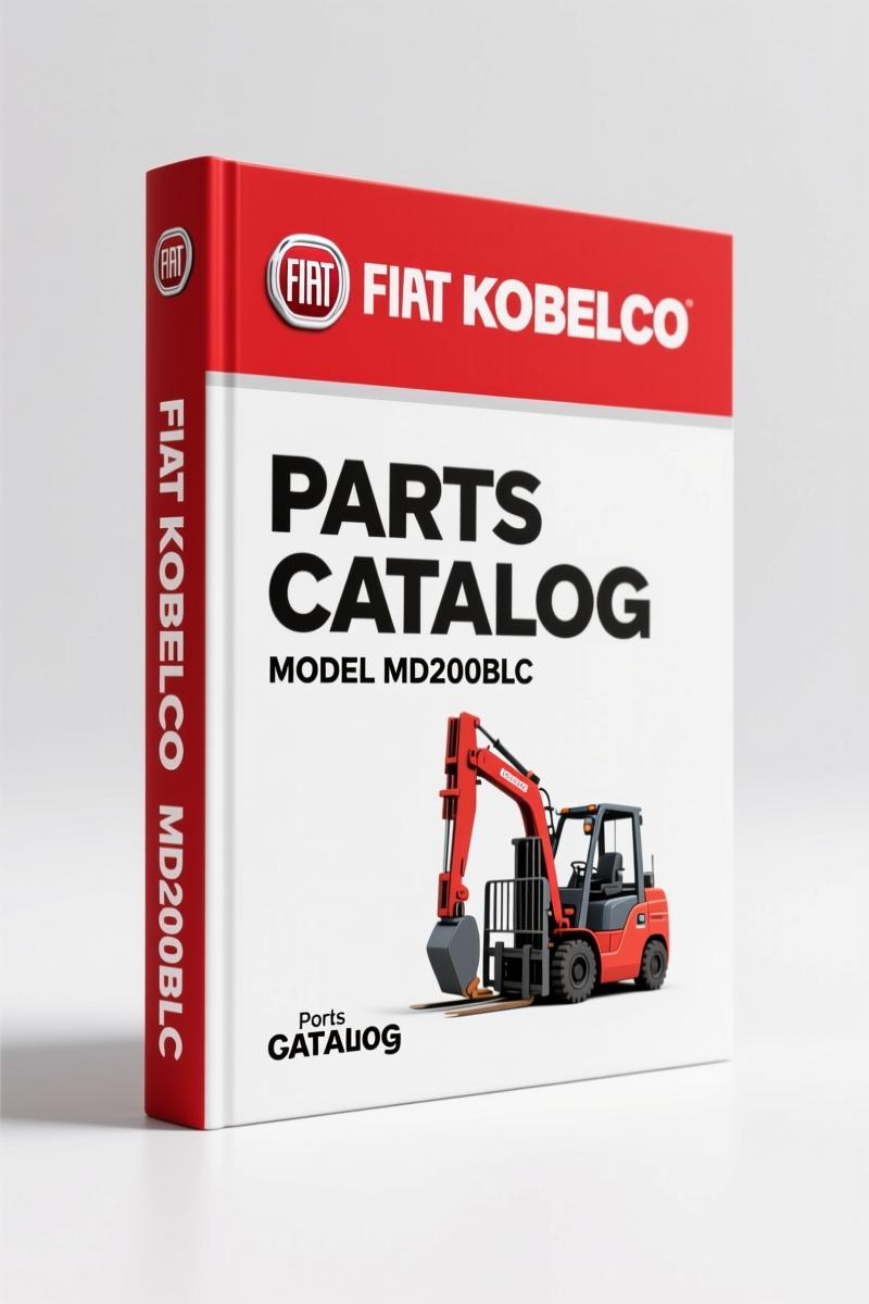FIAT Kobelco MD200BLC 1989 Parts Catalog – 248 Pages