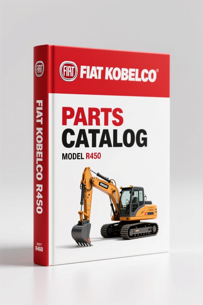 FIAT Kobelco R450, R450DT Parts Catalog – 452-Page Factory Edition