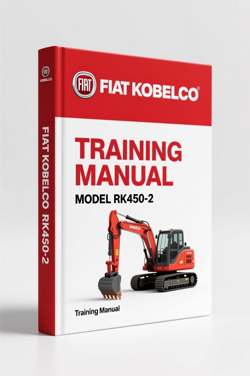 FIAT Kobelco RK450-2 Training Manual – Factory Specs for Backhoe Loaders