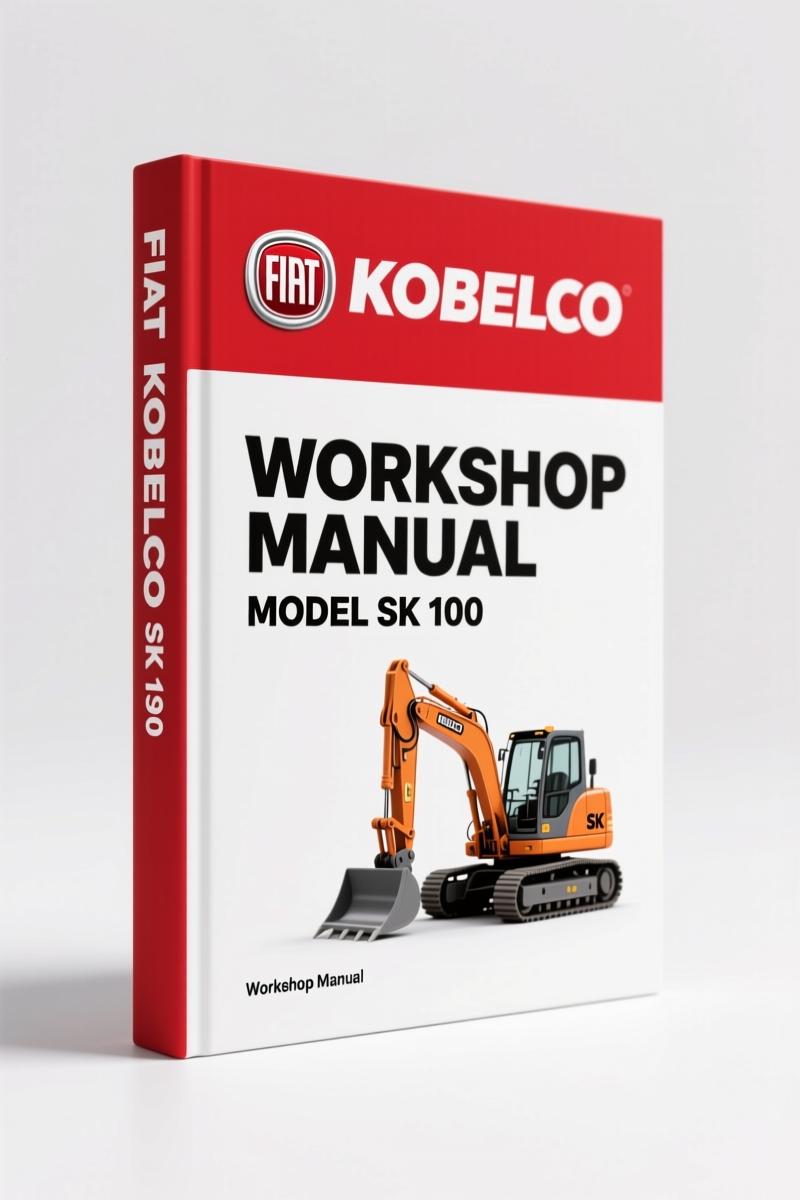 FIAT Kobelco SK 100, SK 120, SK 120LC Workshop Manual 856 Pages