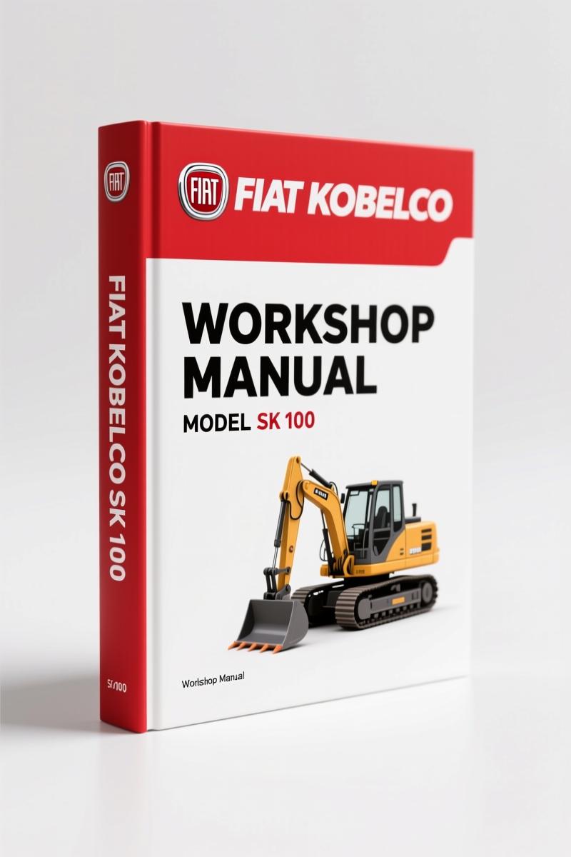 FIAT Kobelco SK 100 Workshop Manual – 754 Pages, Factory Service Data