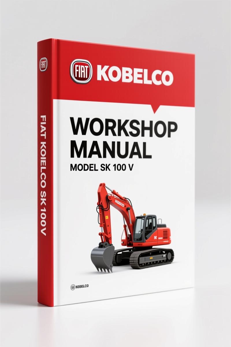 FIAT Kobelco SK 100 V, SK 120 V, SK 120LC V Workshop Manual (712 Pages)