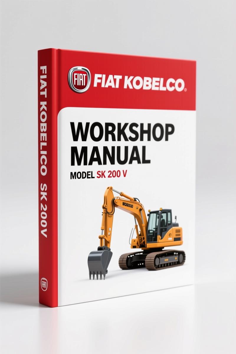 FIAT Kobelco SK 200 V, SK 200LC V Workshop Manual – 763 Pages