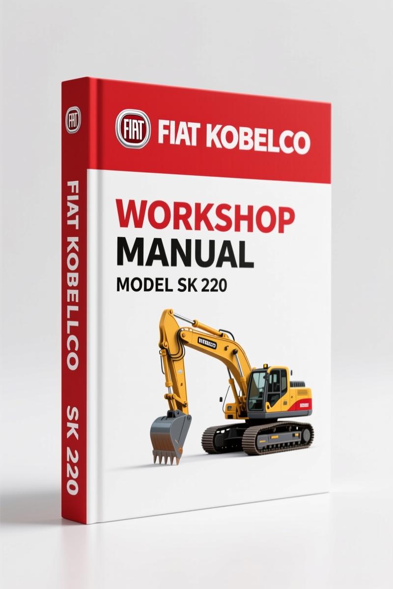 FIAT Kobelco SK 220, SK 220LC Workshop Manual – 936 Pages
