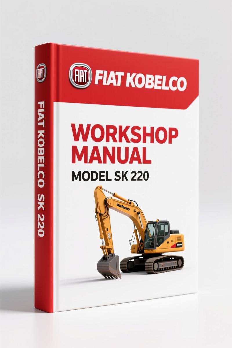 FIAT Kobelco SK 220, SK 220LC Workshop Manual – 1102 Pages