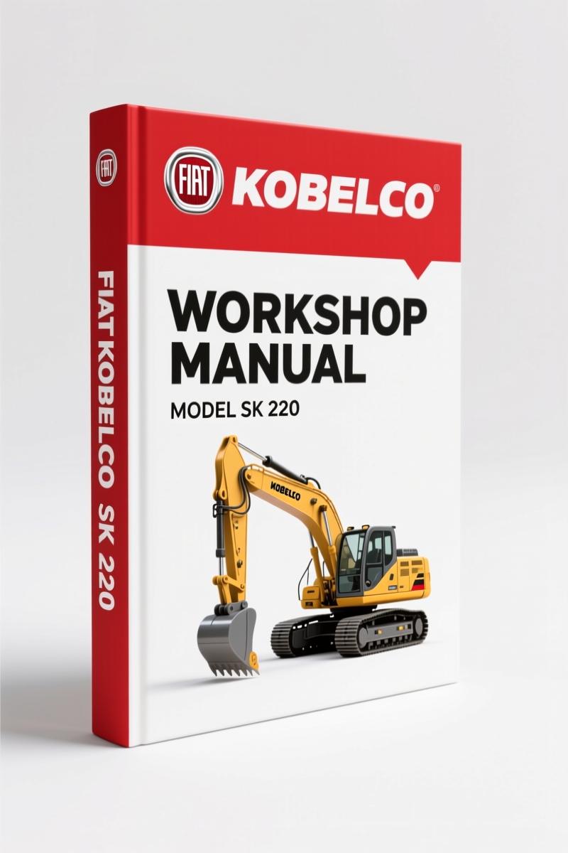 FIAT Kobelco SK 220, SK 220LC Workshop Manual – 854 Pages