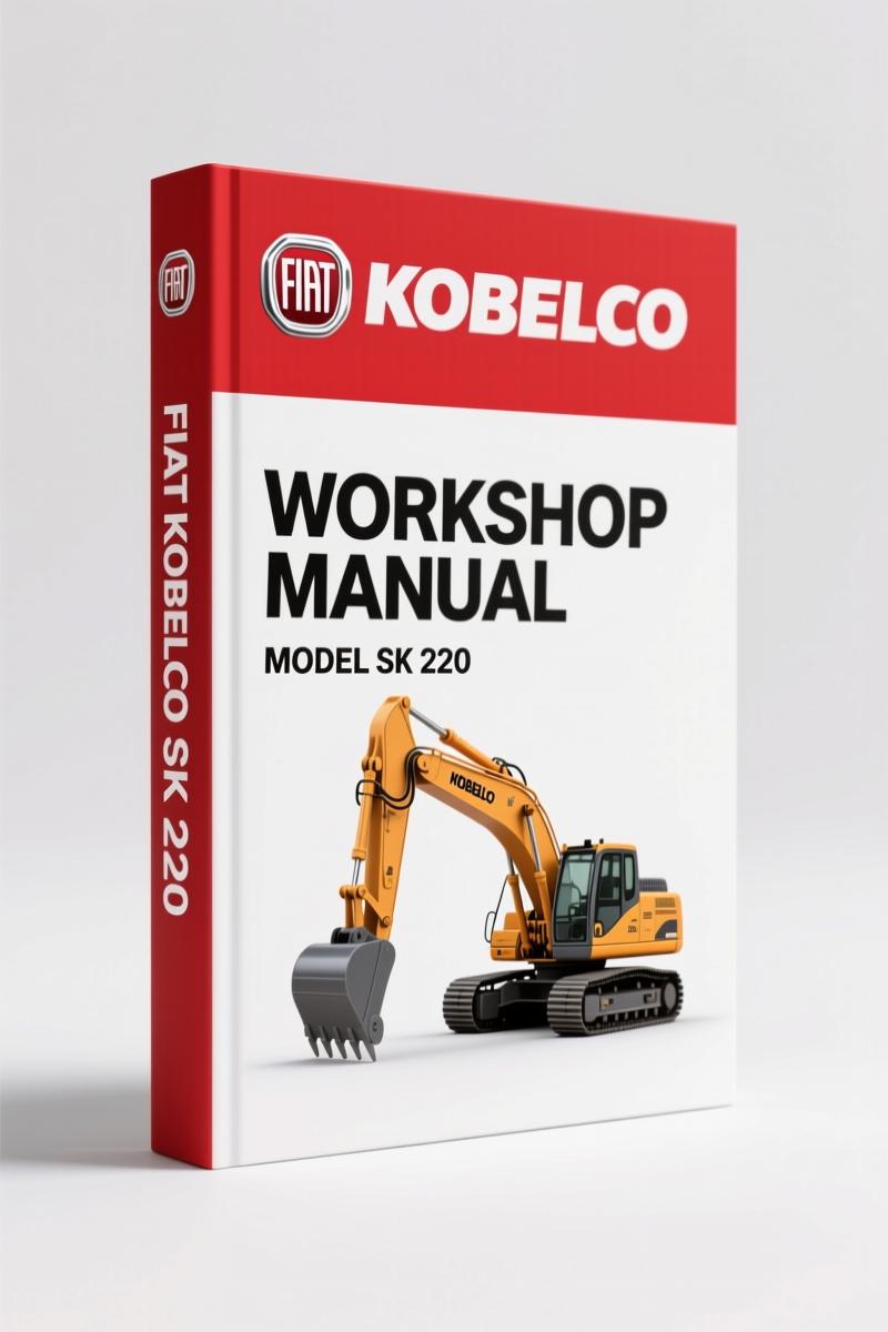FIAT Kobelco SK 220, SK 220LC Workshop Manual – 930 Pages
