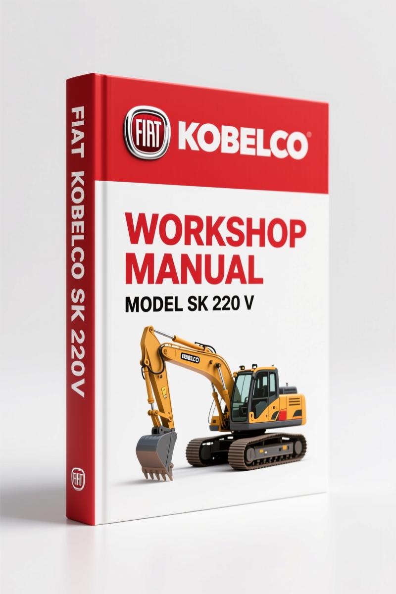 FIAT Kobelco SK 220 V, SK 220LC V Workshop Manual – 826 Pages