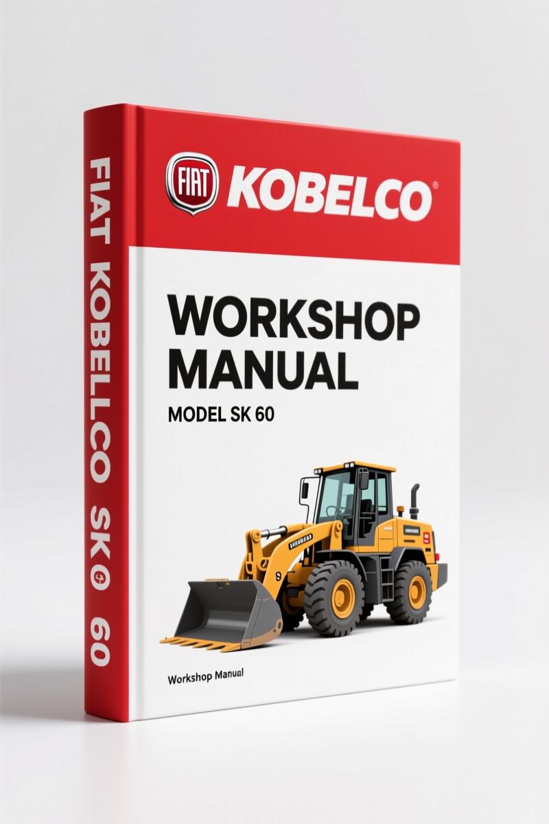 FIAT Kobelco SK 60 Workshop Manual – 782 Pages of Factory Specs