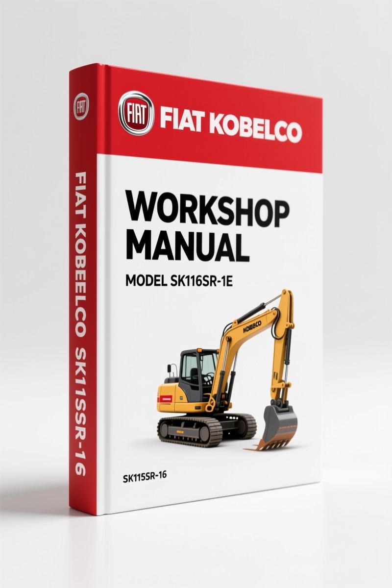 FIAT Kobelco SK115SR-1E, SK135SR-1E, SK135SRL-1E Workshop Manual