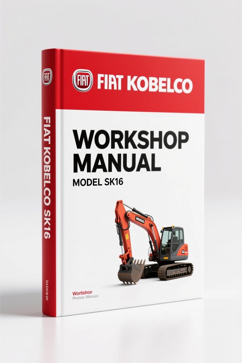 FIAT Kobelco SK16, SK17 Workshop Manual – 630 Pages of Factory Specs