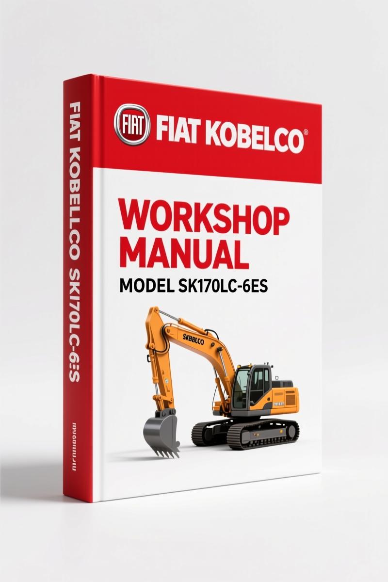 FIAT Kobelco SK170LC-6ES, SK170-6E Workshop Manual 986 Pages