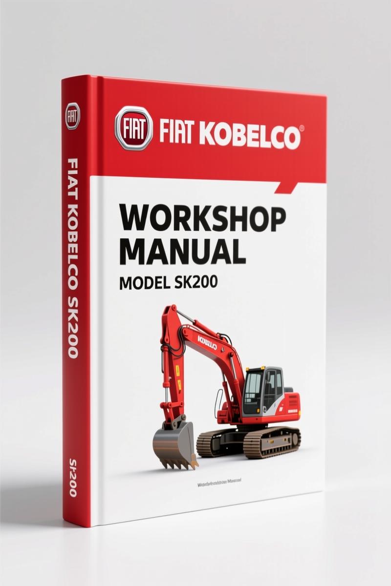FIAT Kobelco SK200, SK210, SK210NLC Workshop Manual – 1054 Pages