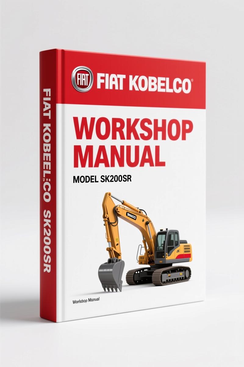 FIAT Kobelco SK200SR, SK200SRLC Workshop Manual – 980 Pages of OEM Data