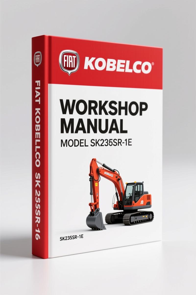 FIAT Kobelco SK235SR-1E, SK235SRLC-1E, SK235SRNLC-1E Workshop Manual – 1058 Pages