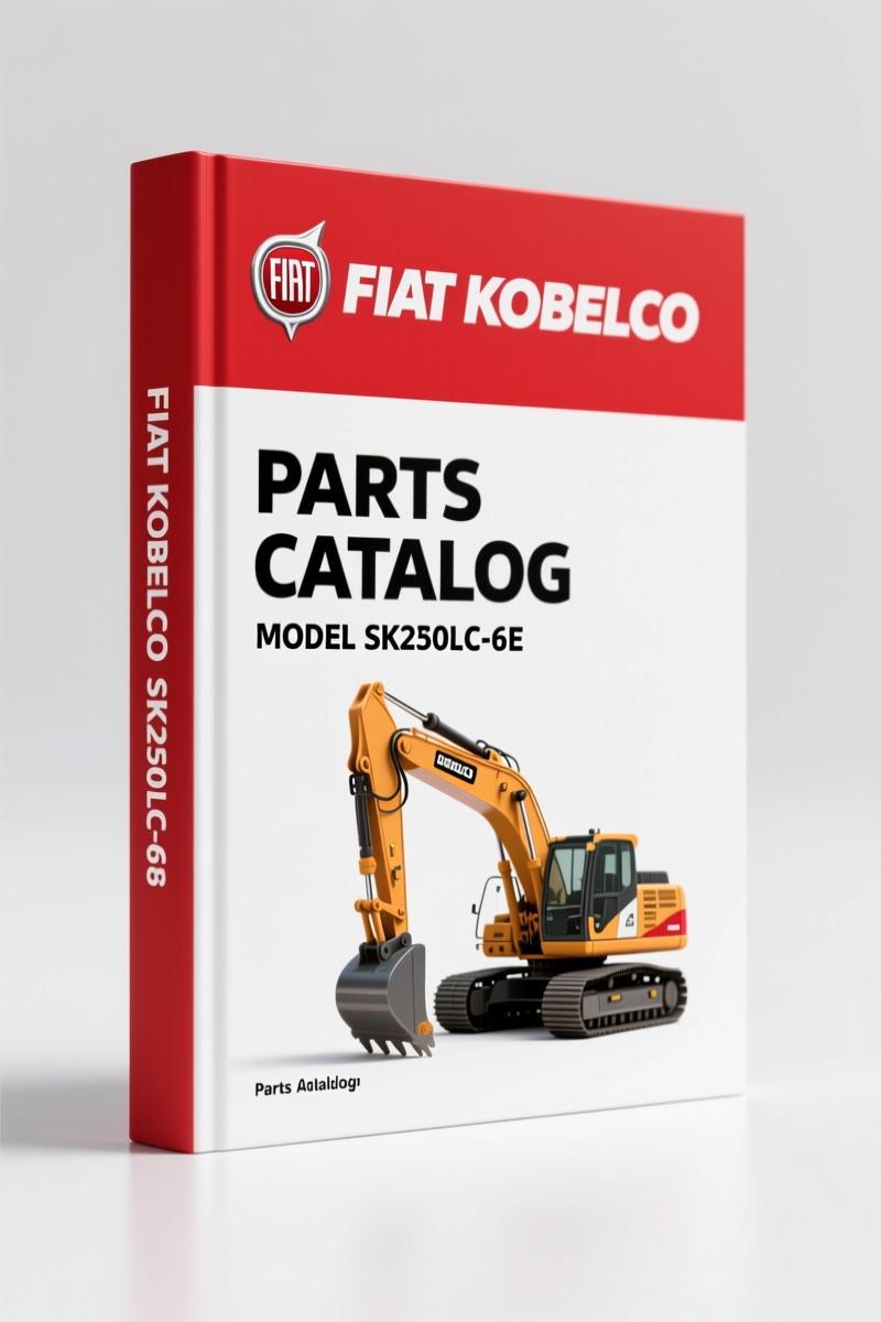 FIAT Kobelco SK250-6E, SK250LC-6E, SK250NLC-6E 2004 Parts Catalog