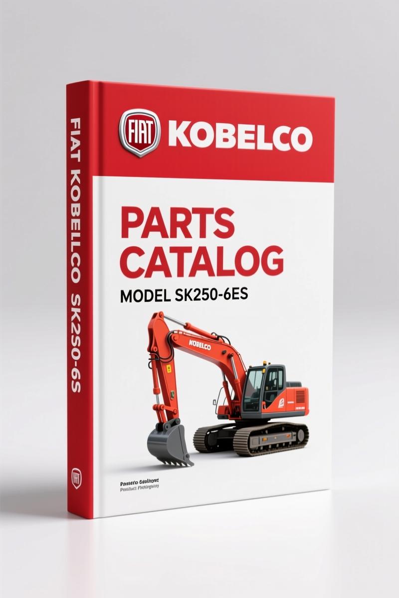 FIAT Kobelco SK250-6ES SK250LC-6ES 2004 Parts Catalog 634 Pages