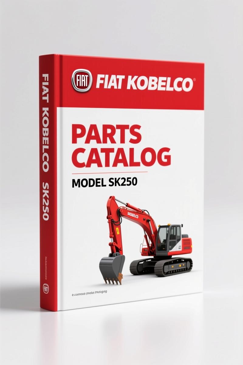 FIAT Kobelco SK250, SK250LC, SK250NLC 2002 Parts Catalog – 716 Pages