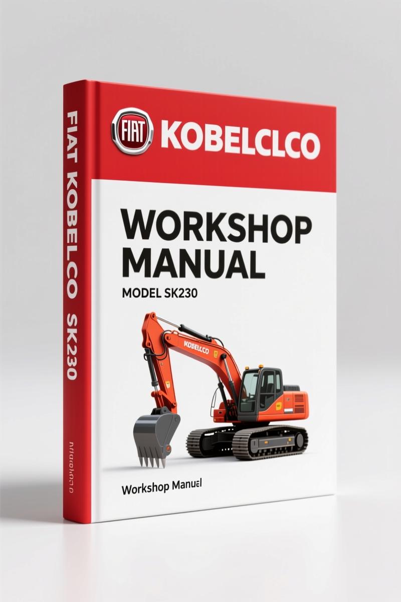 FIAT Kobelco SK250 SK230 Workshop Manual 982 Pages