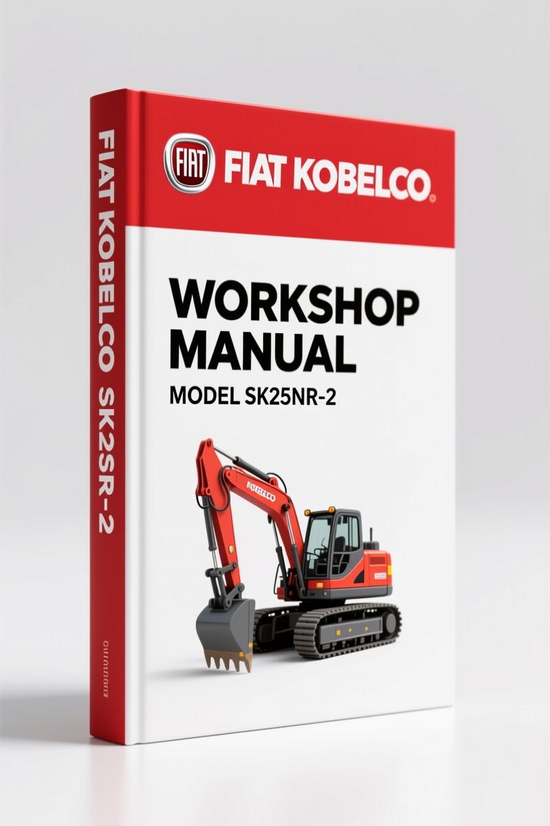 FIAT Kobelco SK25SR-2 Workshop Manual – 626 Pages