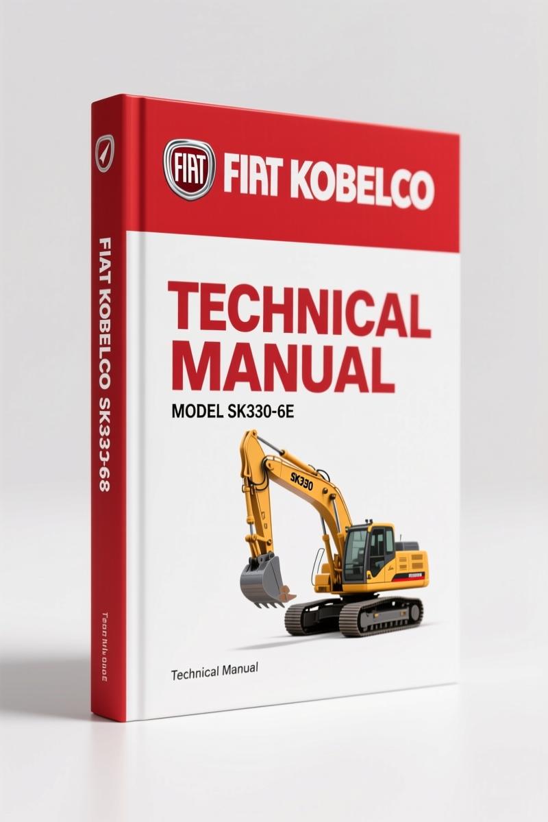 FIAT Kobelco SK330-6E, SK330NLC-6E Technical Manual – 360 Pages