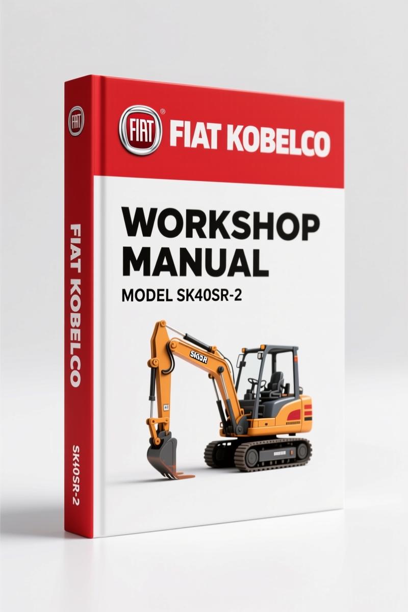 FIAT Kobelco SK40SR-2, SK45SR-2 Workshop Manual – 704 Pages