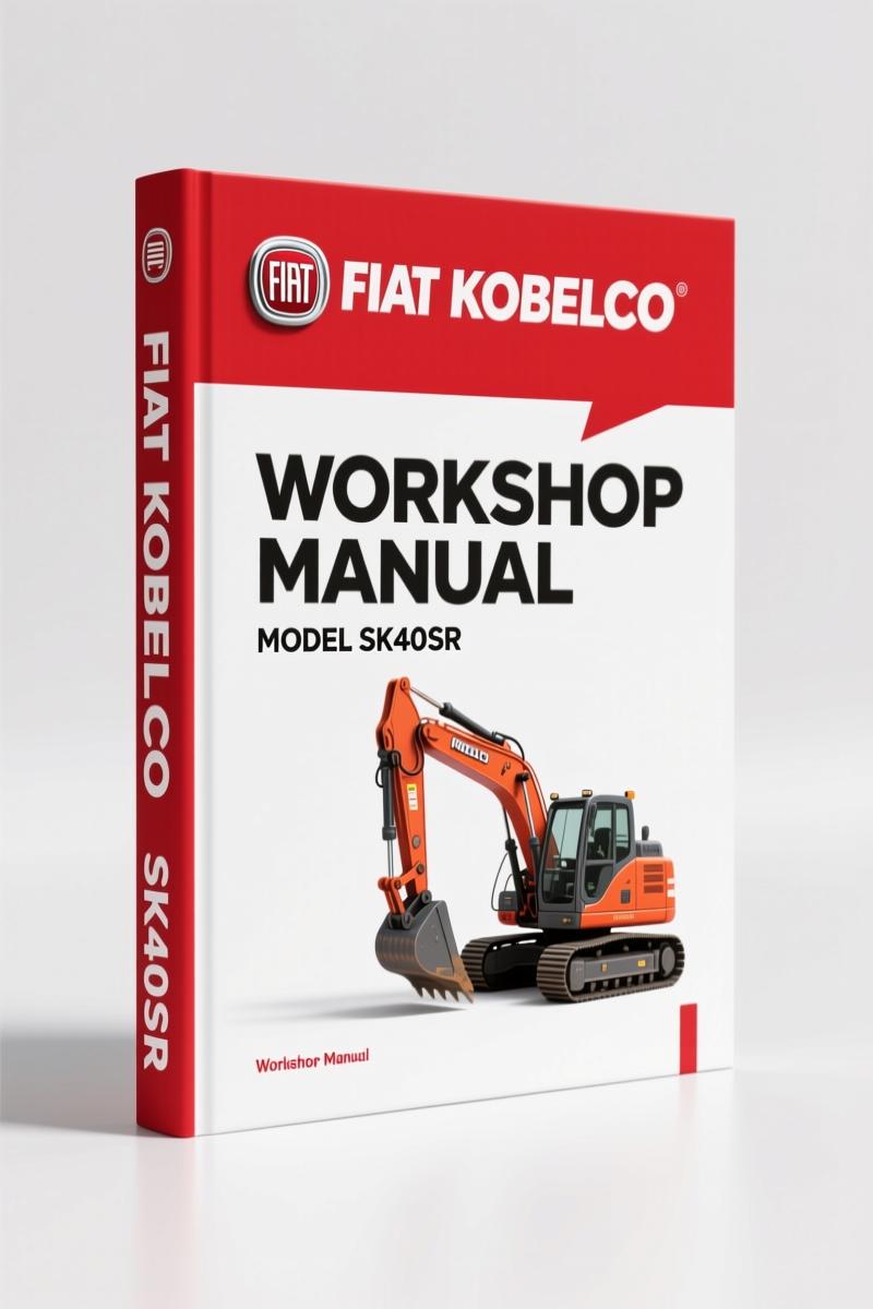 FIAT Kobelco SK40SR, SK45SR Workshop Manual – 774 Pages