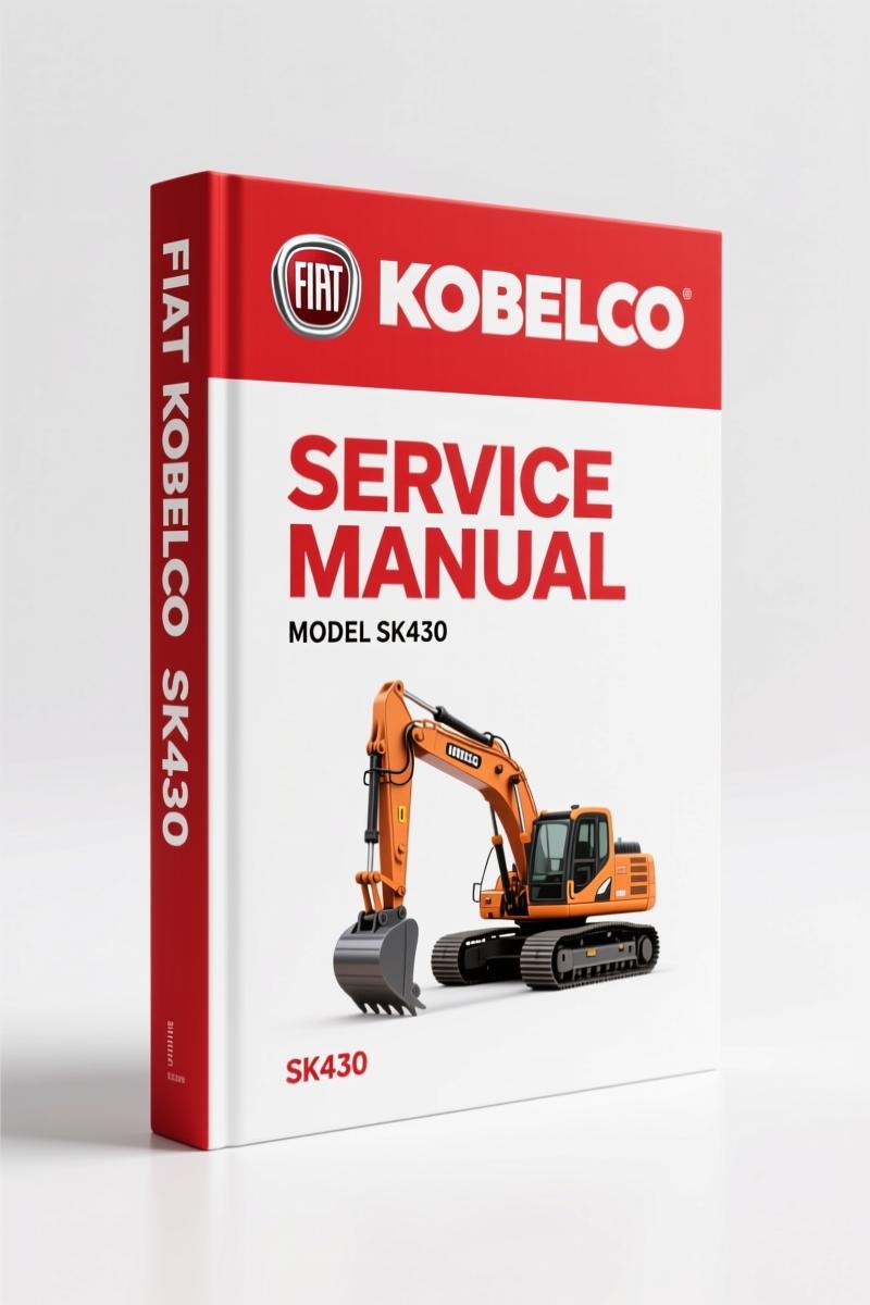FIAT Kobelco SK430 SK430LC Service Manual – 586 Pages
