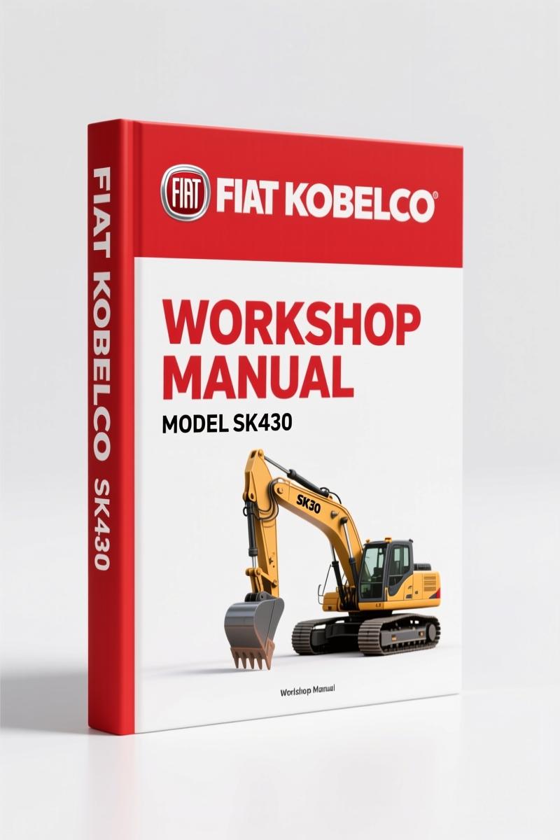 FIAT Kobelco SK430, SK430LC Workshop Manual – 690 Pages of Factory Specs