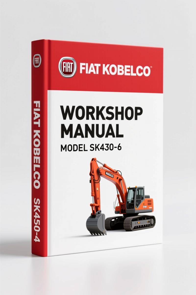 FIAT Kobelco SK450-6, SK480LC-6 Workshop Manual – 1132 Pages OEM Specs