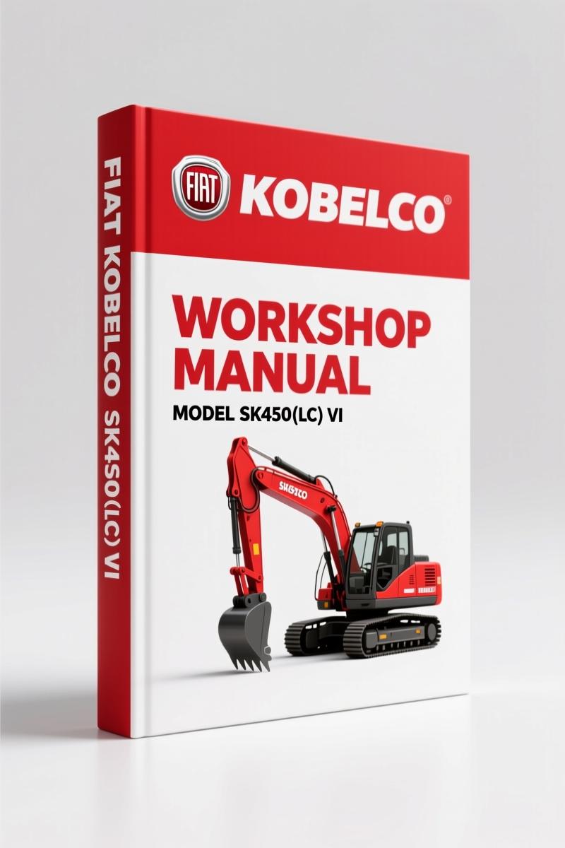 FIAT Kobelco SK450(LC) VI, SK480(LC) VI Workshop Manual – 1120 Pages