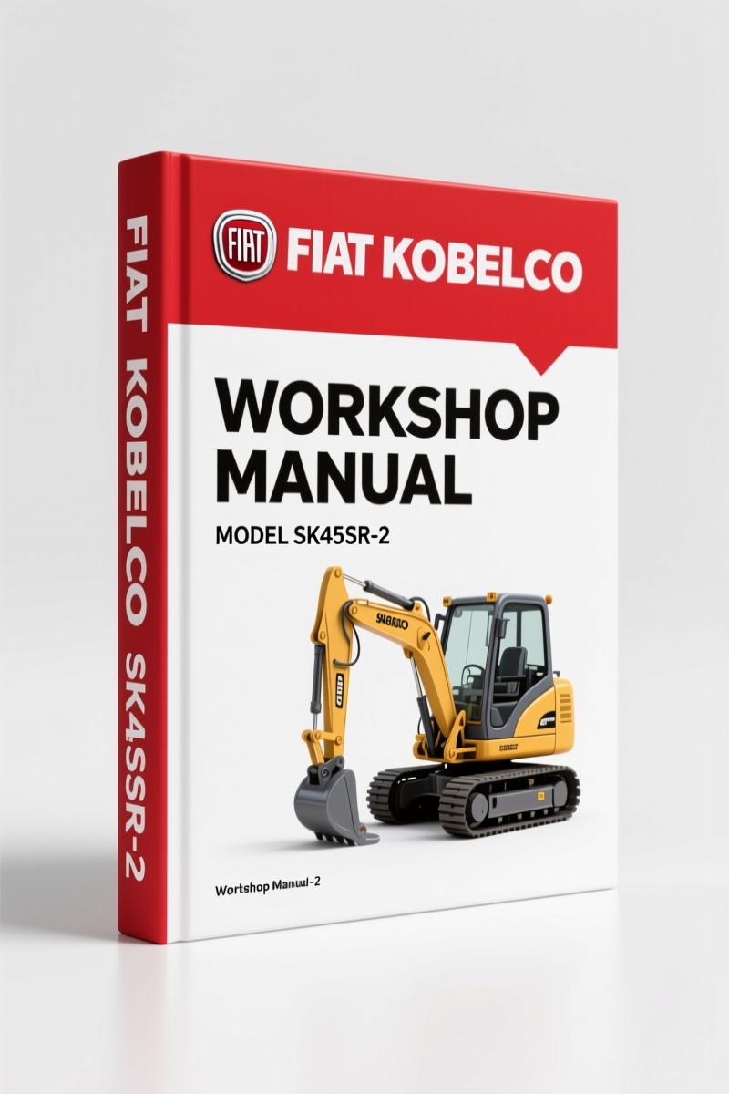 FIAT Kobelco SK45SR-2 Workshop Manual – 654 Pages | OEM Factory Specs