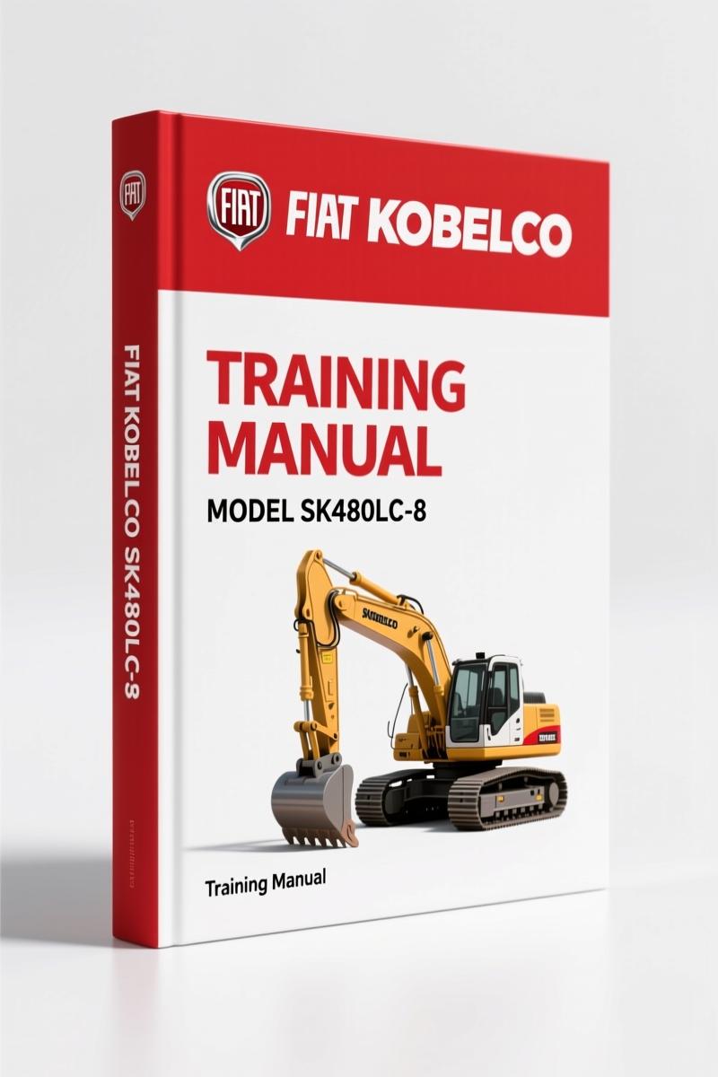 FIAT Kobelco SK460-8 SK480LC-8 2007 Training Manual – Factory Specs