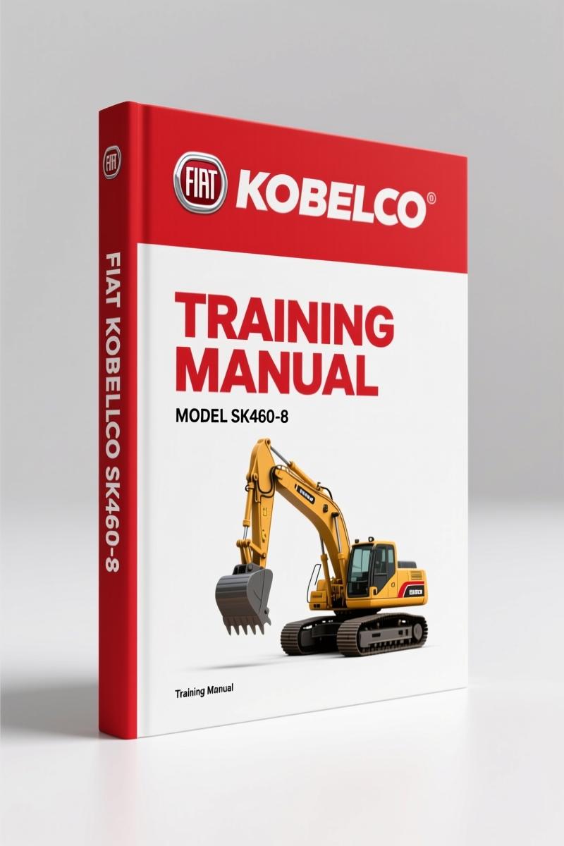FIAT Kobelco SK460-8 SK480LC-8 2007 Training Manual – 290 Pages