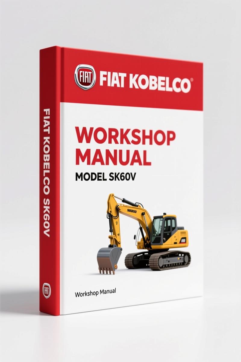 FIAT Kobelco SK60V Workshop Manual – 758 Pages Factory Specs