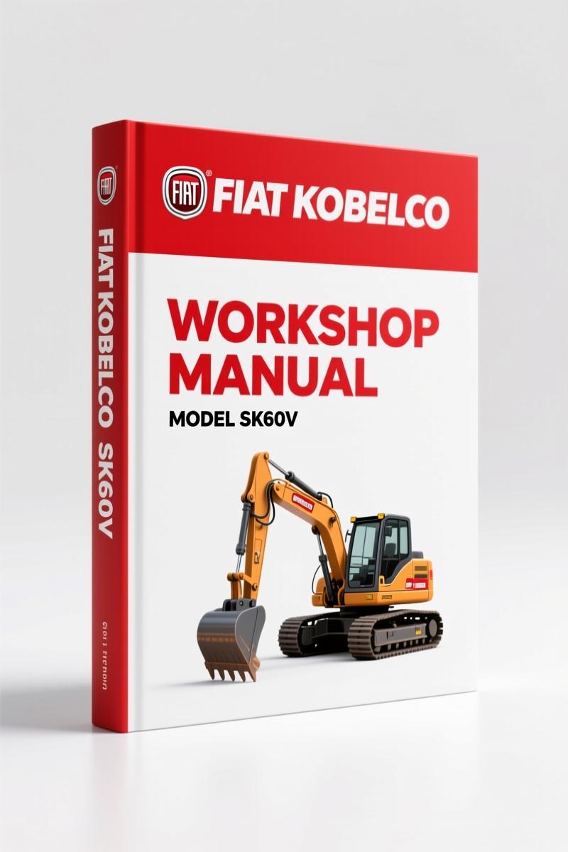 FIAT Kobelco SK60V Workshop Manual – 720 Pages Factory Repair Data