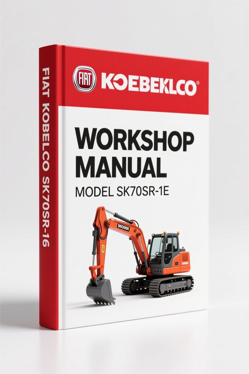FIAT Kobelco SK70SR-1E Workshop Manual – 966 Pages of Factory Specs