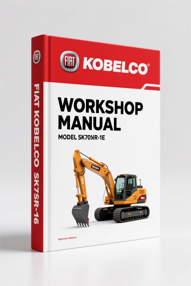 FIAT Kobelco SK70SR-1E Workshop Manual – 1054 Pages