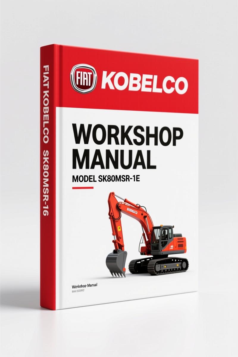 FIAT Kobelco SK80MSR-1E Workshop Manual – 946 Pages of Factory Specs