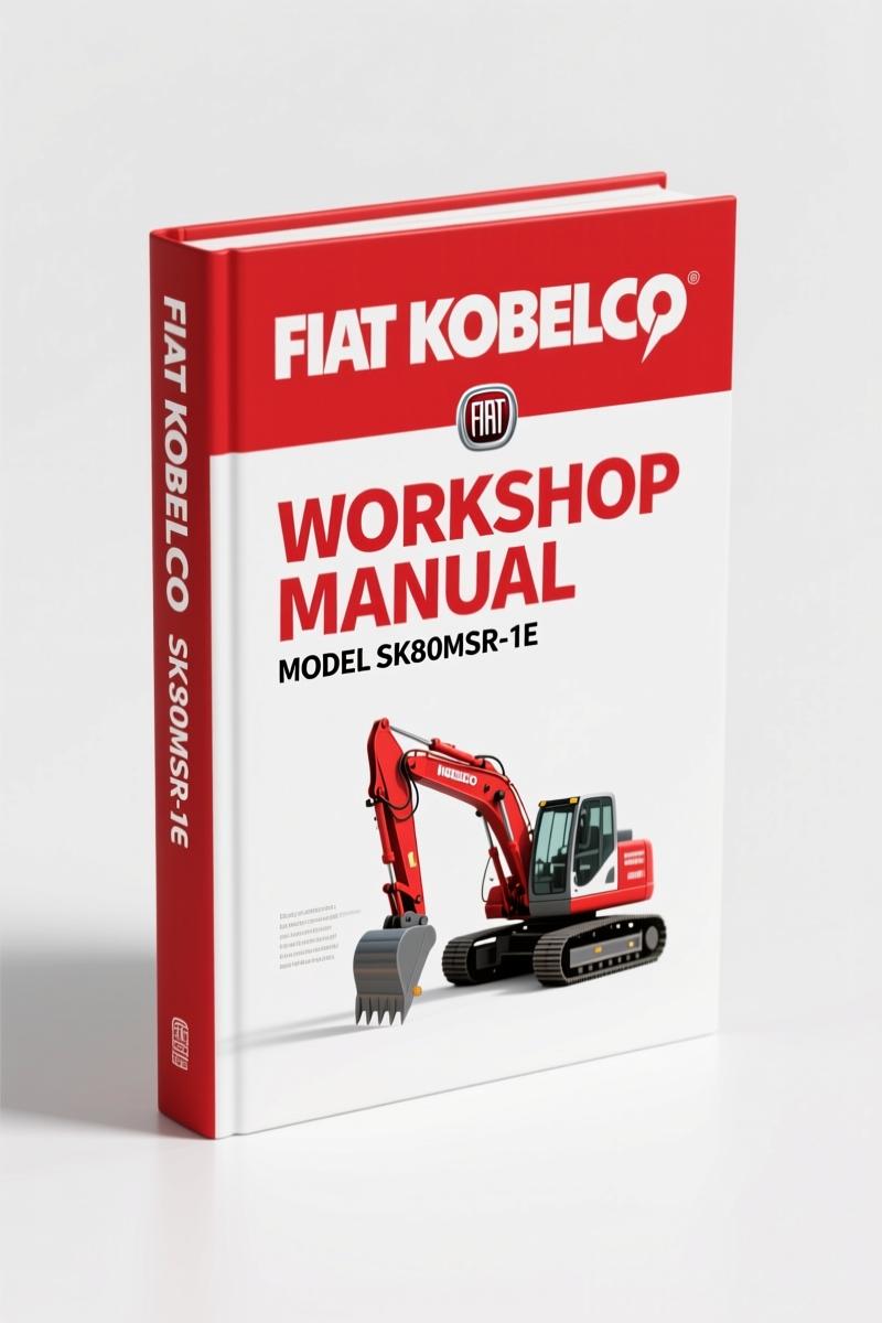 FIAT Kobelco SK80MSR-1E Workshop Manual – 894 Pages of Factory Specs